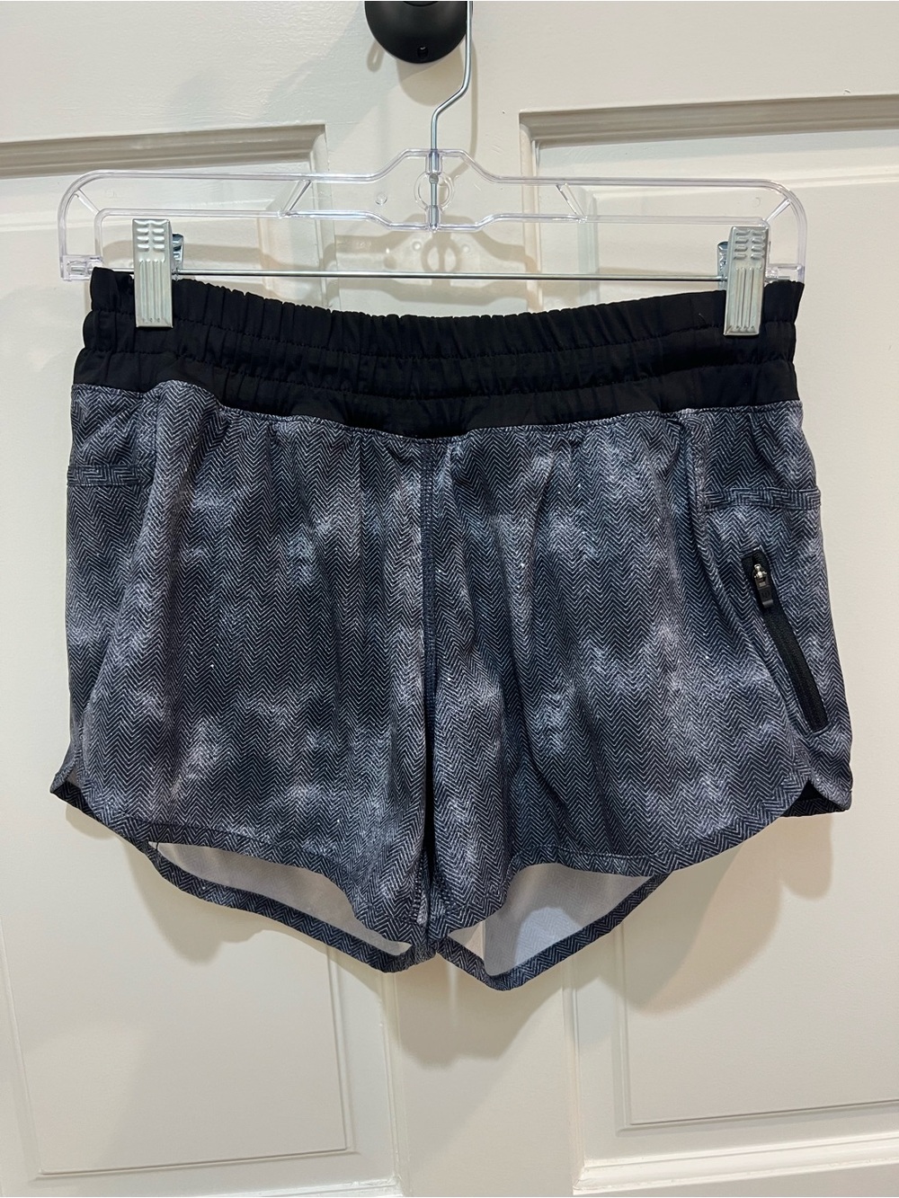 Lululemon Women’s Black & Gray Athletic Shorts